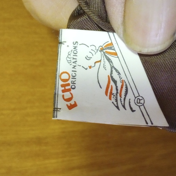 NWT Echo Square Floral Silk Scarf. Yellow Gold Teal Blue Green Brown White - Picture 4 of 6